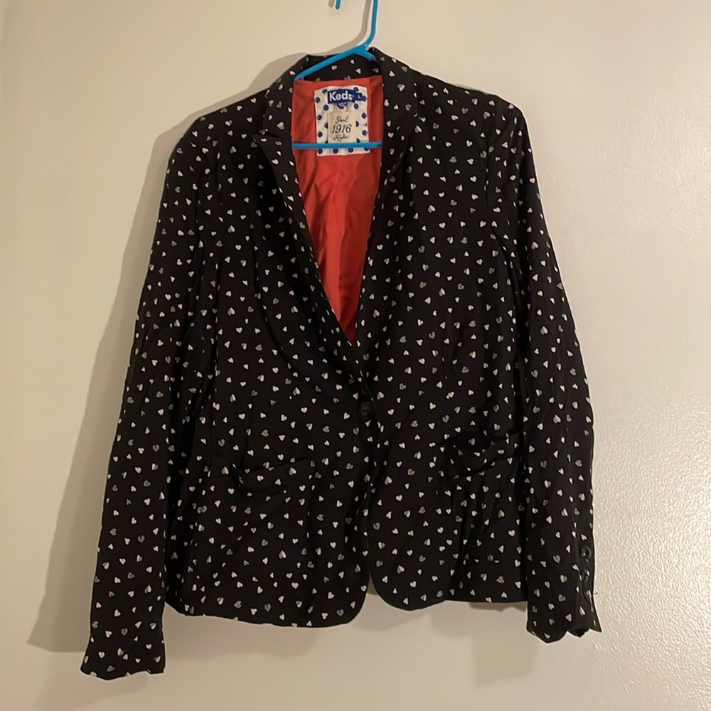 Heart Patterned Ked’s Blazer